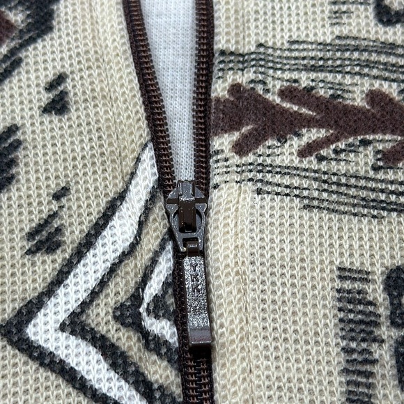 Vintage Rafael Sport Vintage Abstract Print Cotton Blend Lightweight Jacket - Picture 6 of 10